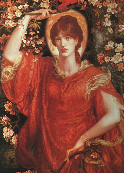 Dante Gabriel Rossetti A Vision of Fiammetta Germany oil painting art
